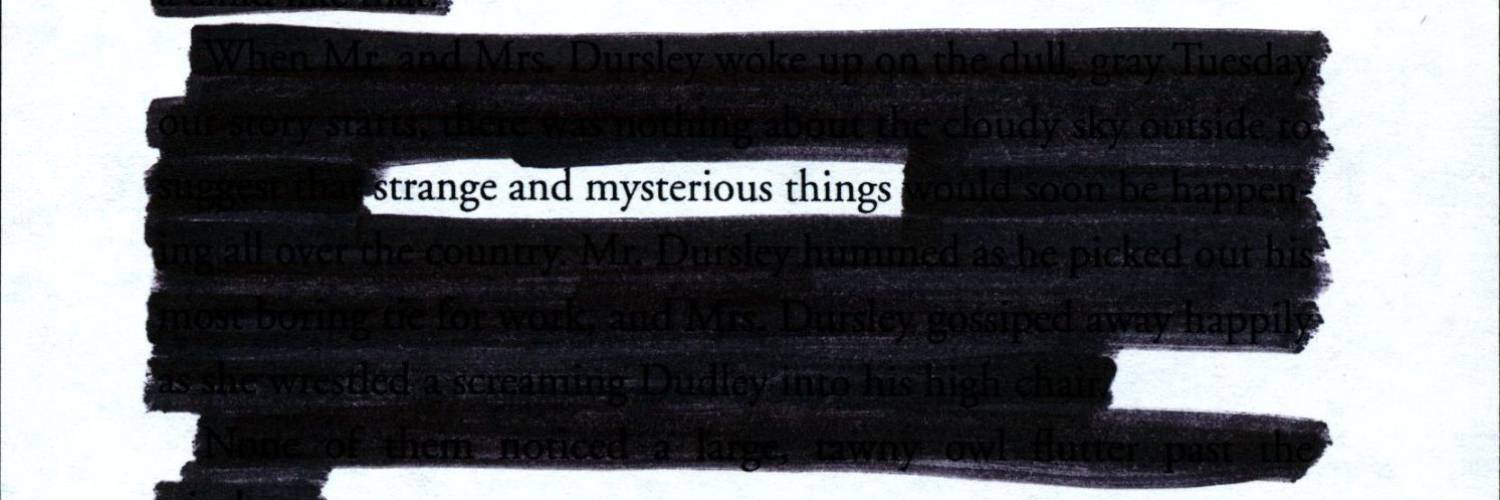 Blackout Poetry